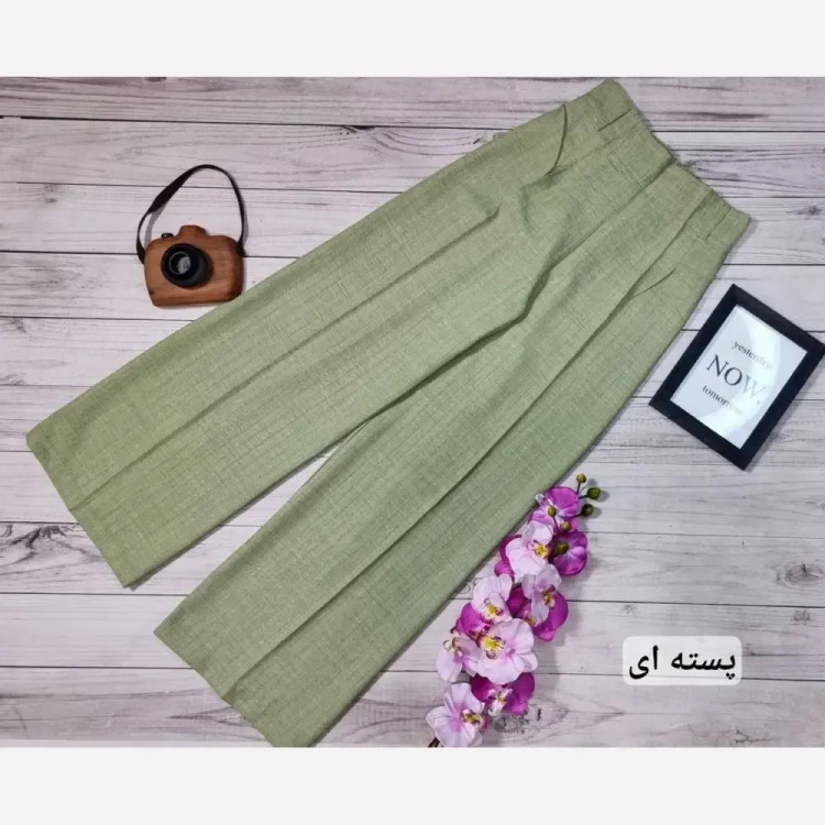 شلوار زنانه صوفیا ژاکارد خنک تابستانی سایز 38 تا 48
