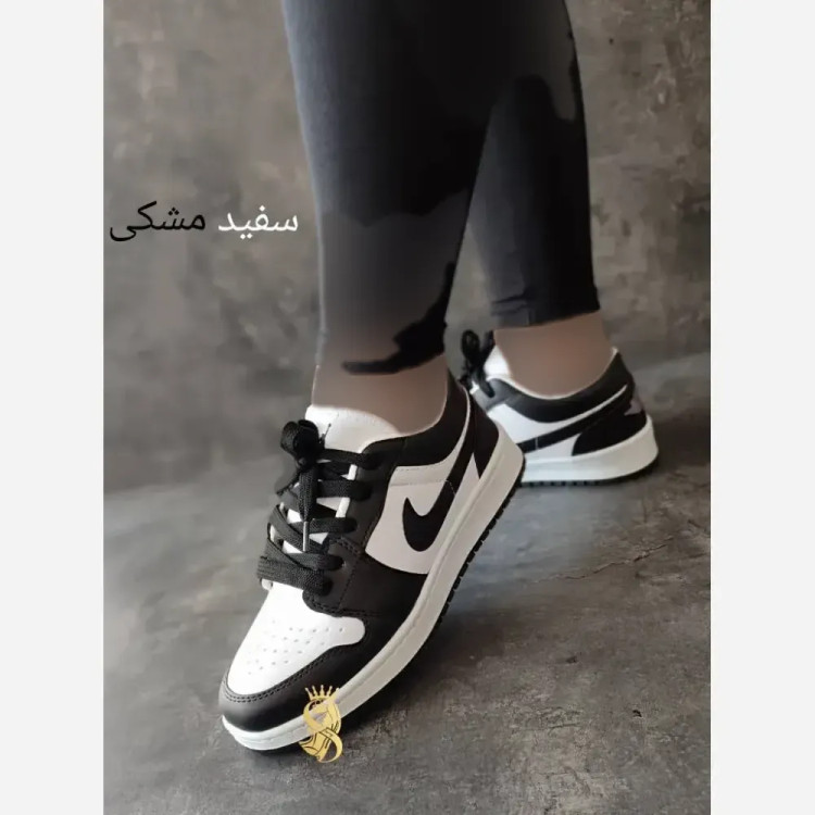 کتونی ونس نایک مدل جردن رویه چرم حوله ای رنگ بندی متنوع