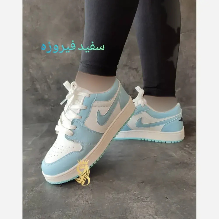 کتونی ونس نایک مدل جردن رویه چرم حوله ای رنگ بندی متنوع