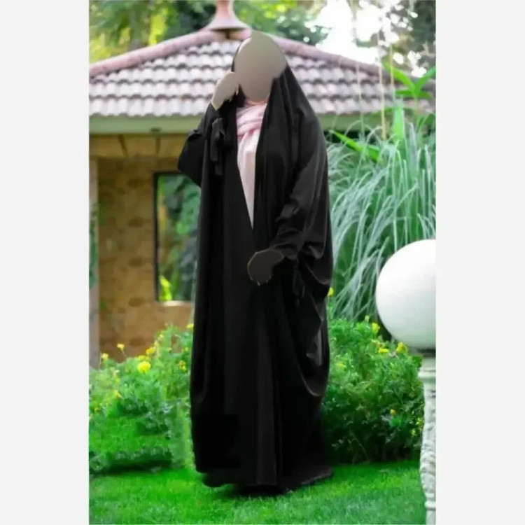 چادر جده پاپیونی ژرژت مشکی سوپر ژرژت اصیل