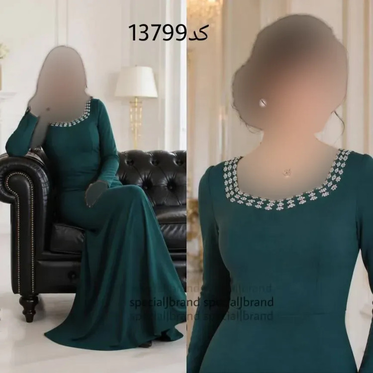 ماکسی مجلسی فرنیا جنس دالقیچ سنگ دوزی زیپدار