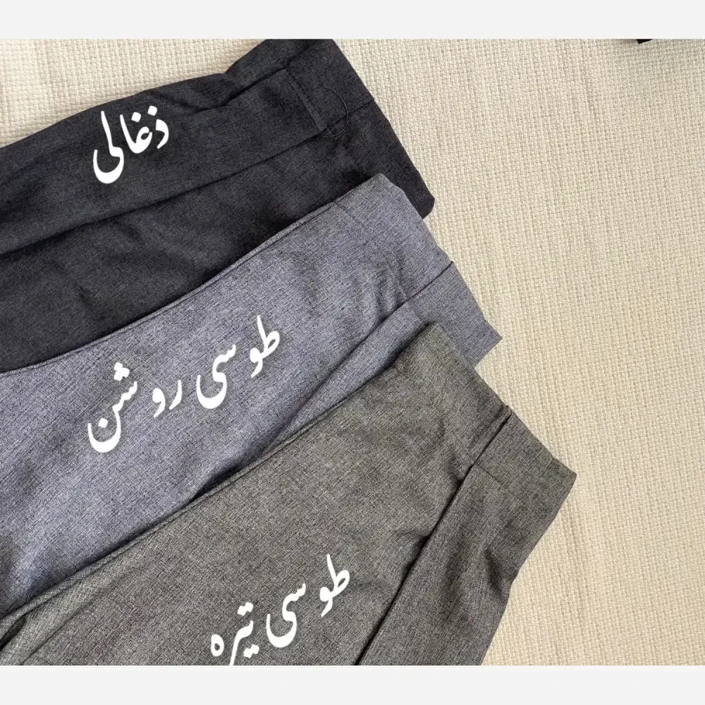 شلوار دامنی زنانه کرپ فاستونی فری سایز رنگی