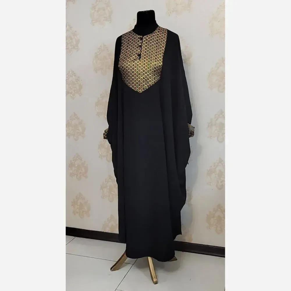 عبا طرح شیدا جنس ابروبادی و خرجکار تافته هندی سایز فری سایز