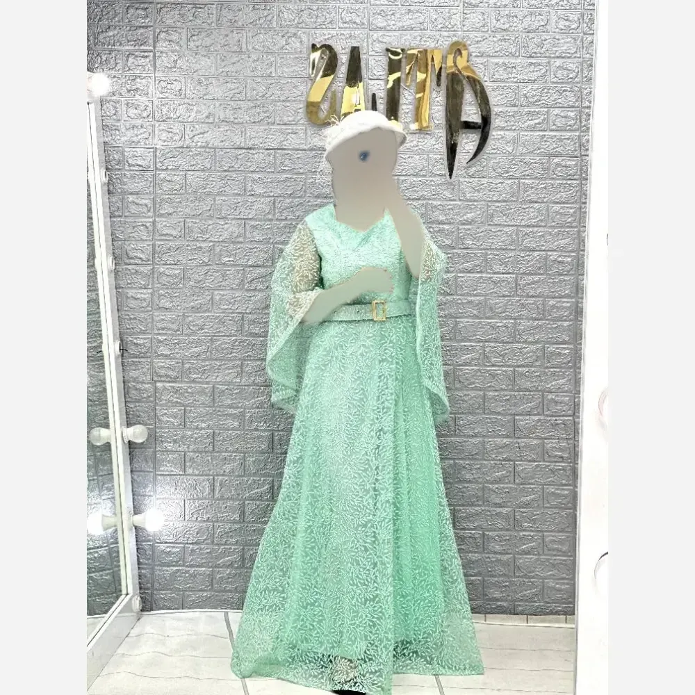 لباس مجلسی زنانه مدل فرشته جنس شاین قد 150 سایز 42 تا 50