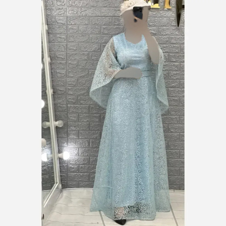 لباس مجلسی زنانه مدل فرشته جنس شاین قد 150 سایز 42 تا 50