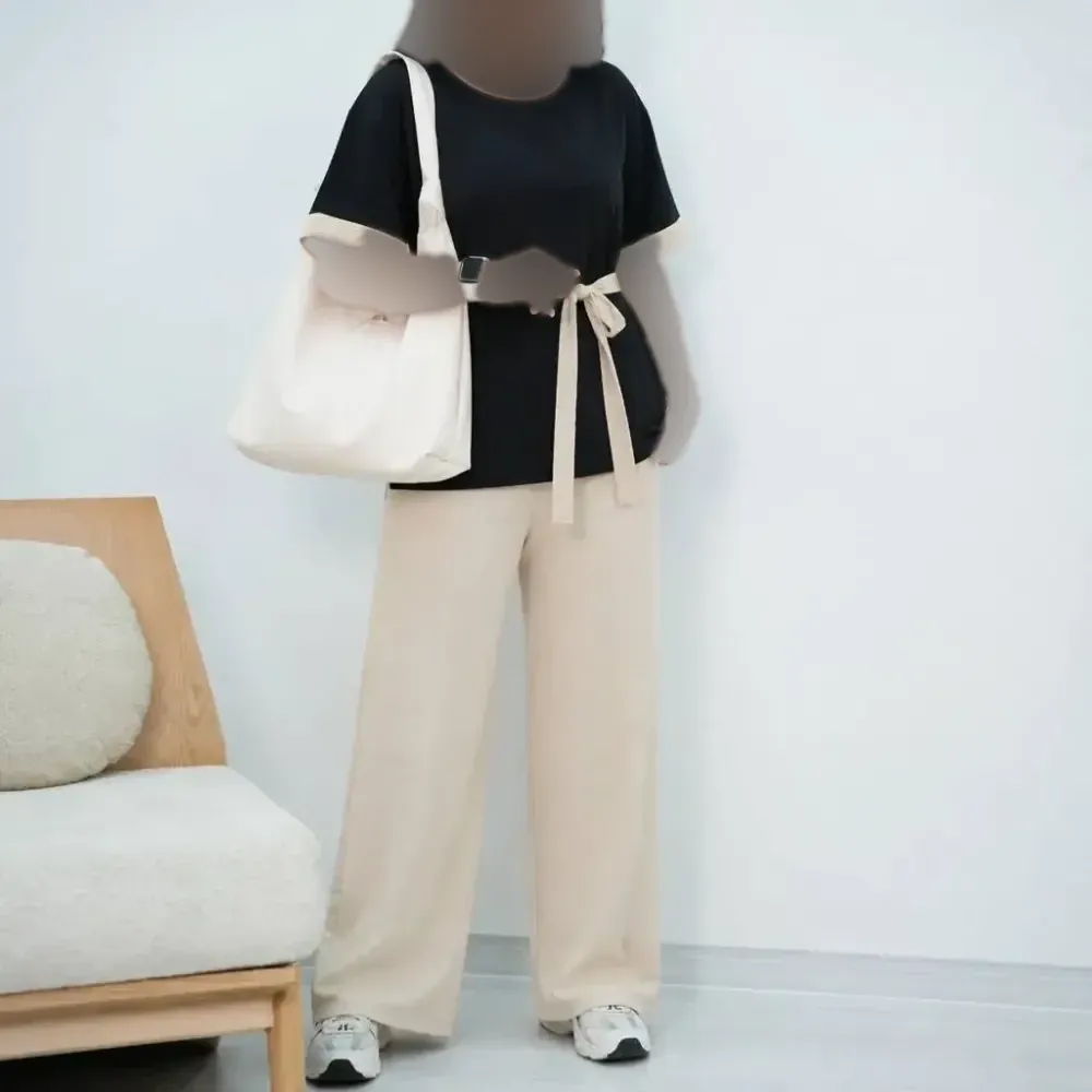 ست نورسام تابستانه جنس ینزی درجه یک فری سایز