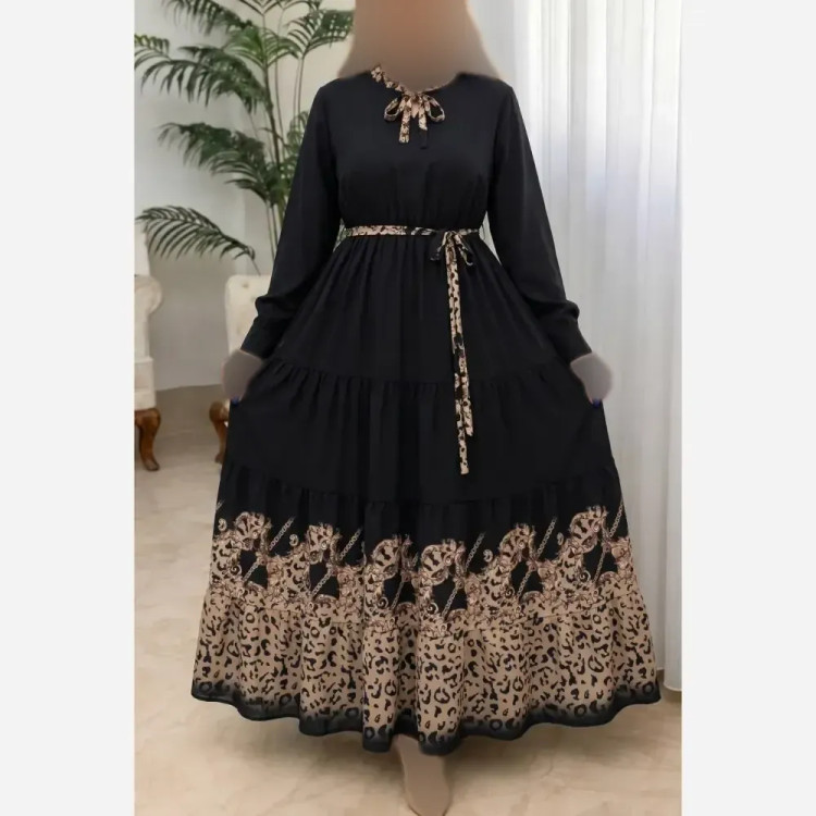 پیراهن زنانه بوگاتی ترک مدل نیلا فری سایز 38 تا 46