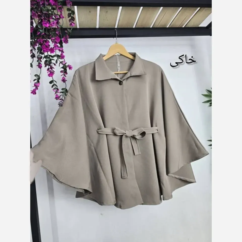 شنل زنانه روژان جنس مازراتی درجه یک فری سایز