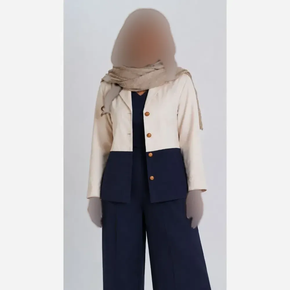 کت و شلوار لینن زنانه مدل نبات سایز 40 تا 46