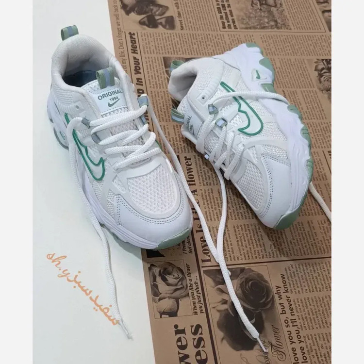 کتونی نایک آنیل زنانه زیره پی یو شرکتی و رویه با کیفیت و راشل خارجی سایز 37 تا 40