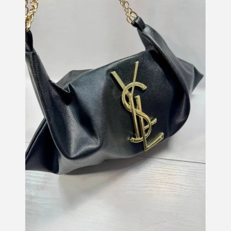 کیف چرم یاشیل طلایی زنانه سایز آزاد اندازه 50*25 سانت