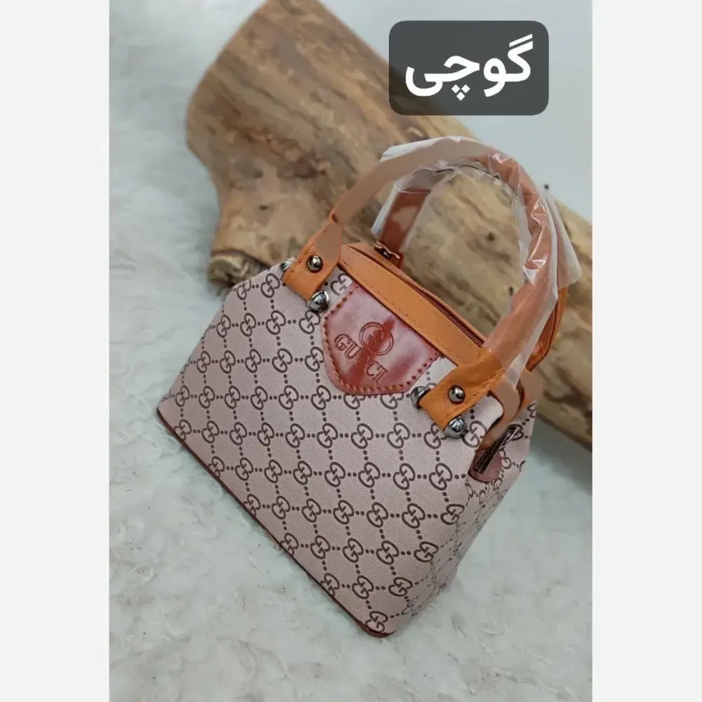 کیف مجلسی چرم صنعتی مدل صدف رنگی