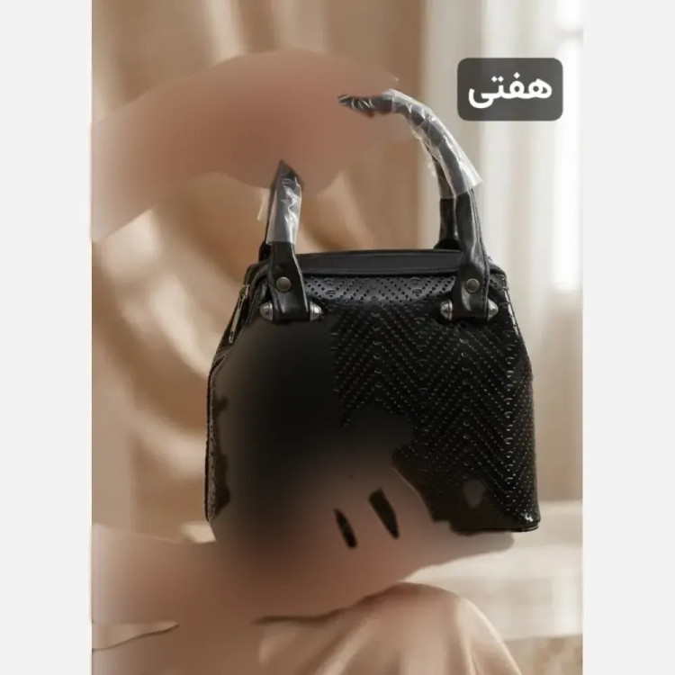 کیف مجلسی چرم صنعتی مدل صدف رنگی