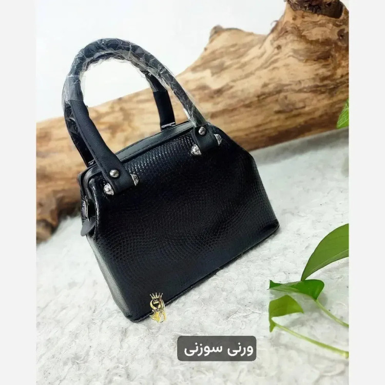 کیف مجلسی چرم صنعتی مدل صدف رنگی