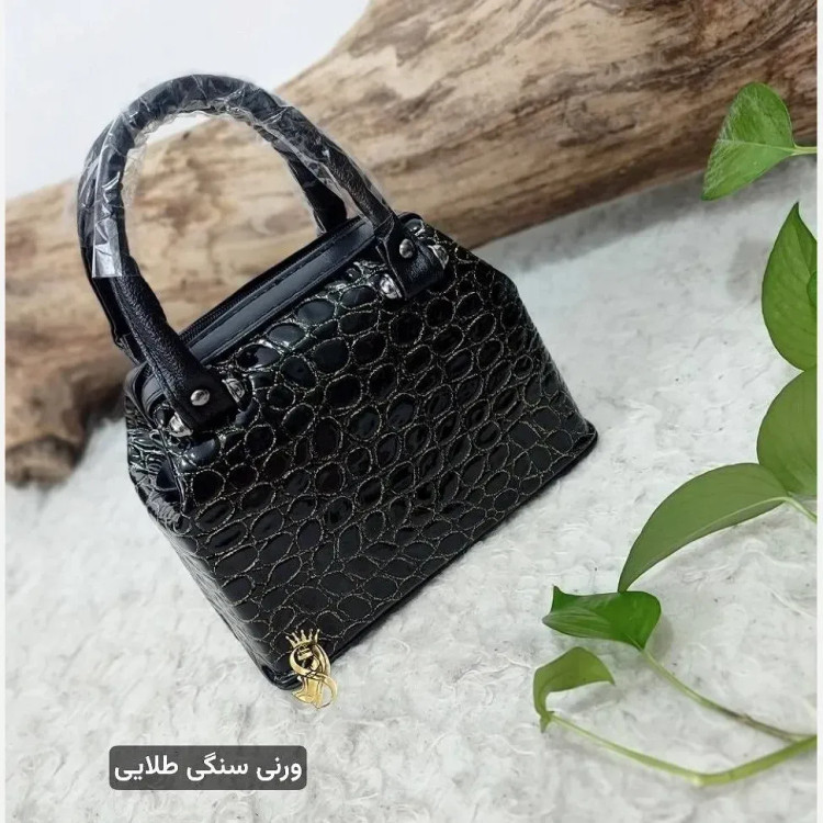 کیف مجلسی چرم صنعتی مدل صدف رنگی
