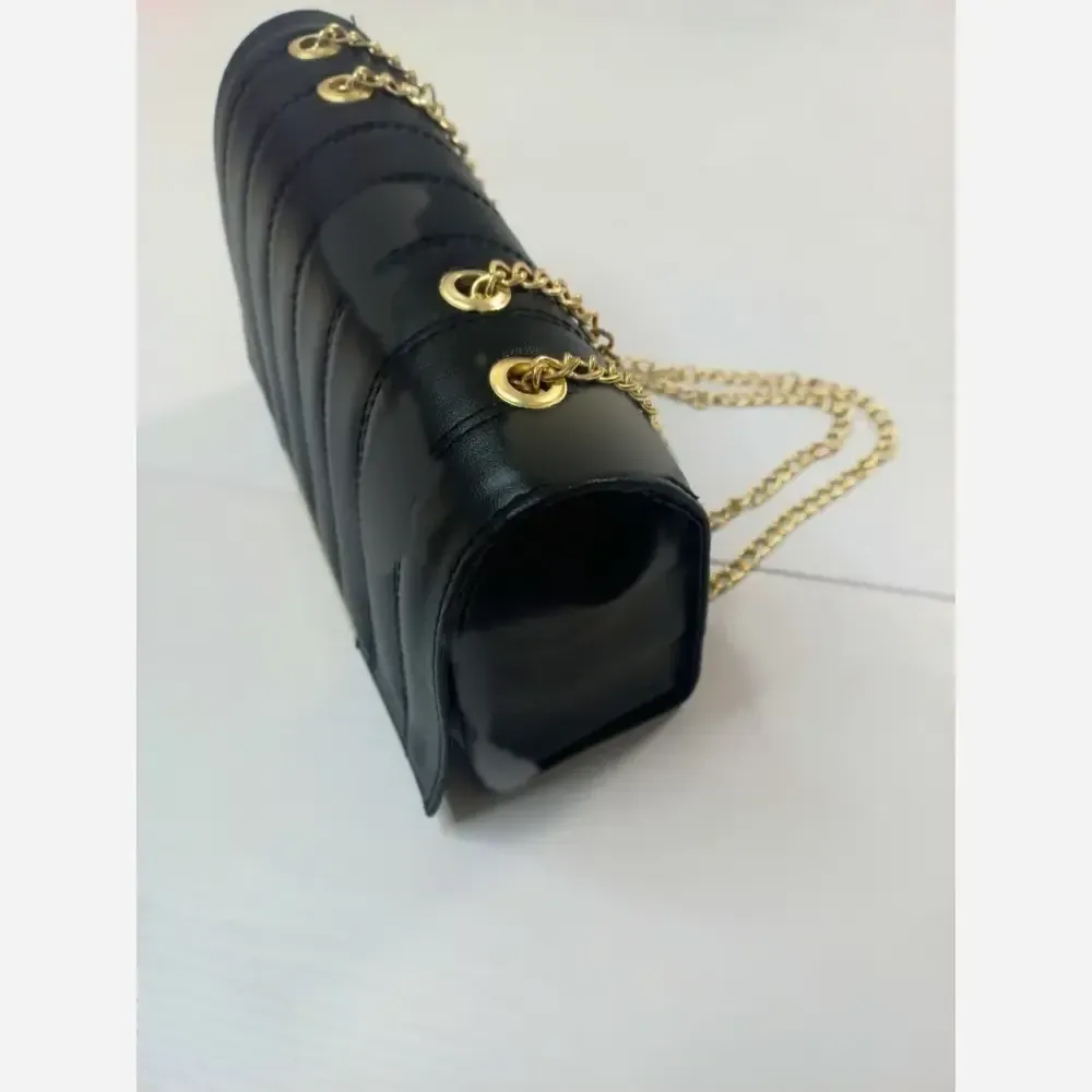 کیف چرم لنسر مشکی طرح اصلی اندازه 23×14 سانت