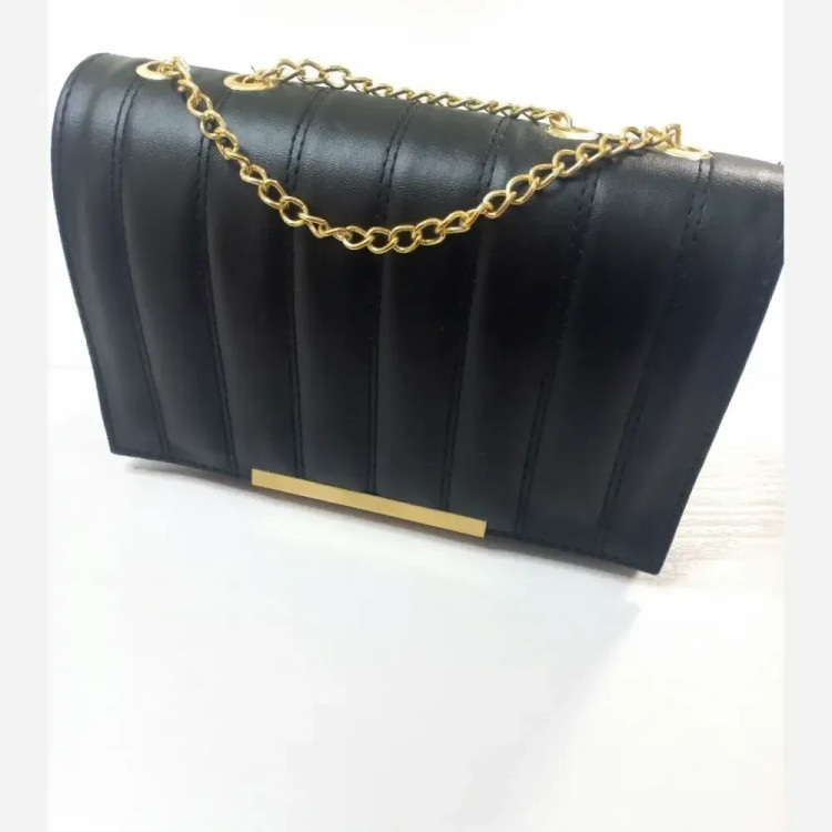 کیف چرم لنسر مشکی طرح اصلی اندازه 23×14 سانت