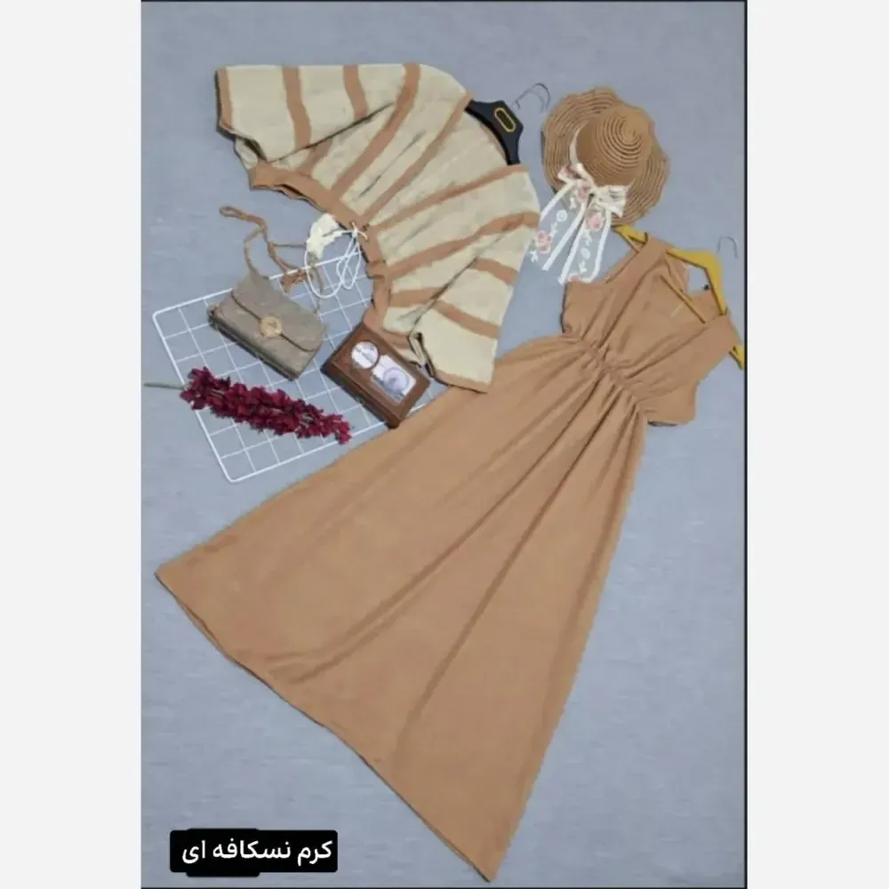 کت و سارافون محدثه شانتون لنین خارجی وارداتی فری سایز تا 48
