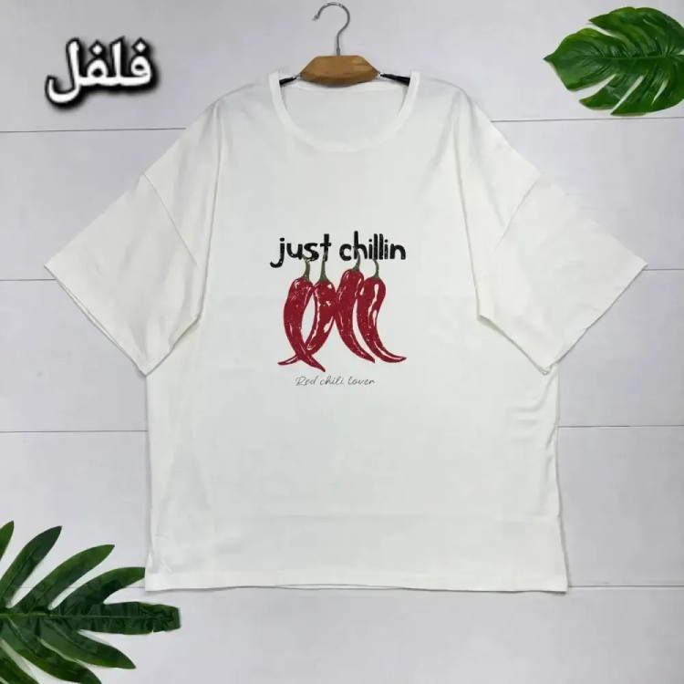 تیشرت نخ پنبه باکیفیت قواره بزرگ اسپرت سایز فری 44 تا 54