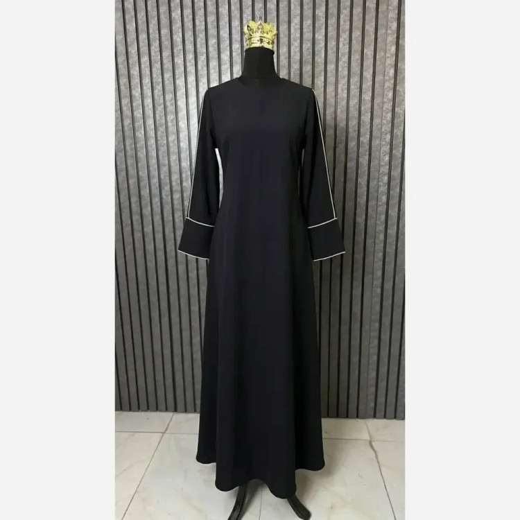عبا امنه جنس الیزه درجه یک رنگ مشکی
