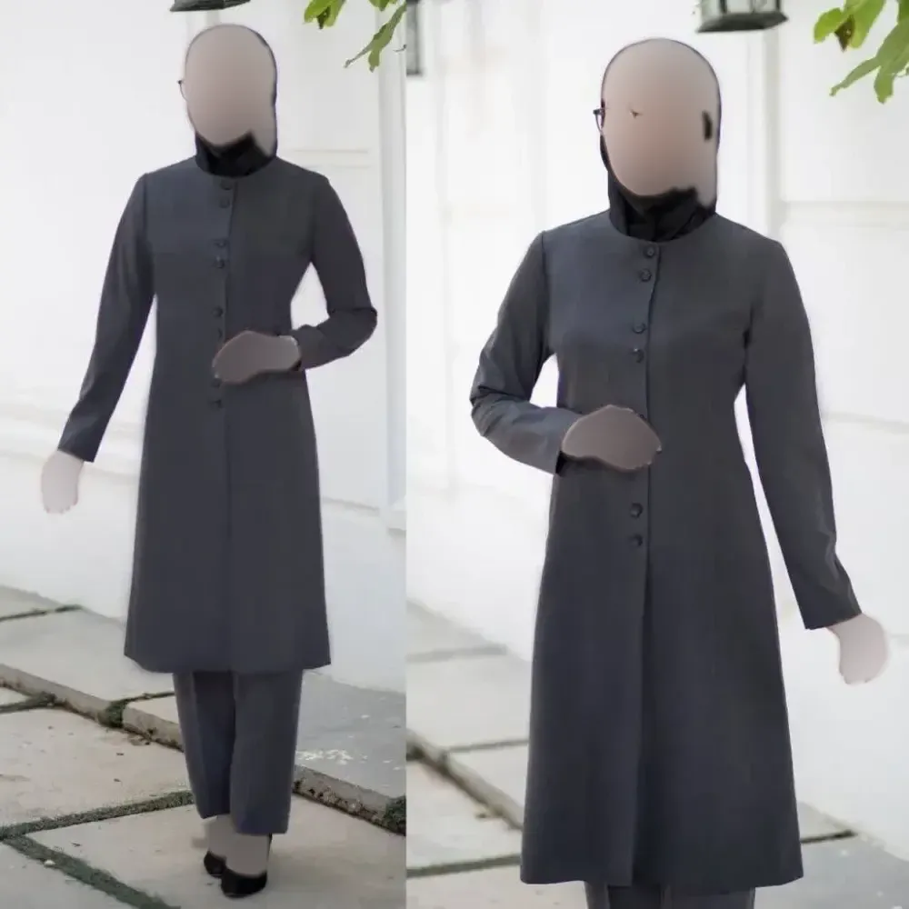 ست مانتو و شلوار اداری رسمی جنس پرشیا پرومکس