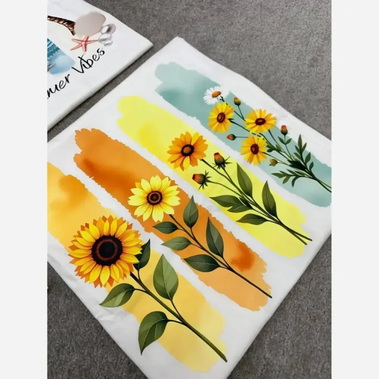 تیشرت قواره دار تابستانه پنبه ای فری سایز