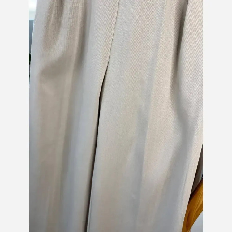 شلوار بگ تنسل میله ای زنانه رنگ قهوه ای مشکی کرم سایز 44 تا 50