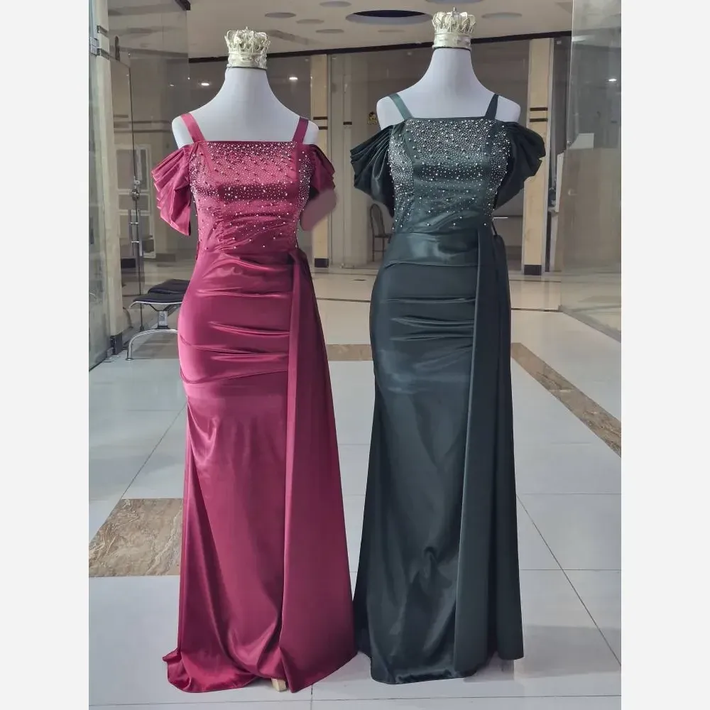 لباس مجلسی صدف ساتن ال ایکس قد 150 رنگی سایز 36 تا 46