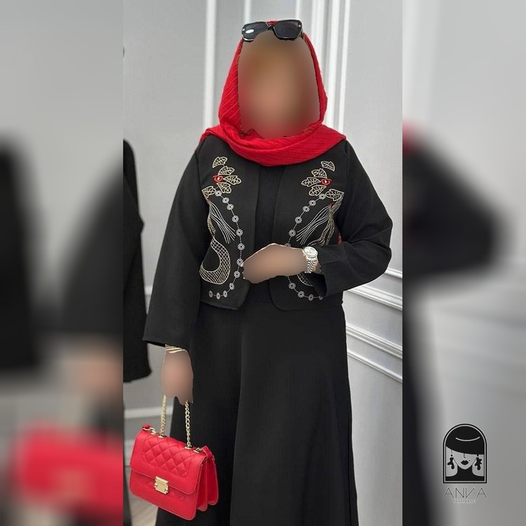 کت زنانه مدل ثمر جنس مازراتی فری سایز