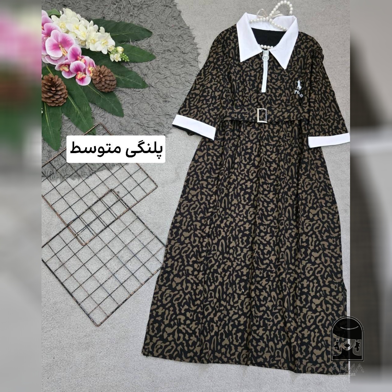 پوشاک زنانه مدل آلما جنس تنسل با فری سایز