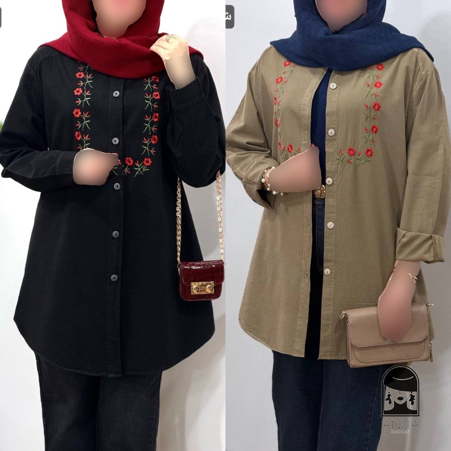 پوشاک زنانه مدل مونتال جنس کتان پنبه آنزیم شده با فری سایز