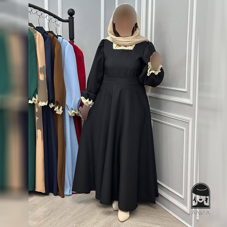 پوشاک زنانه مدل بنین جنس الیزه با فری سایز