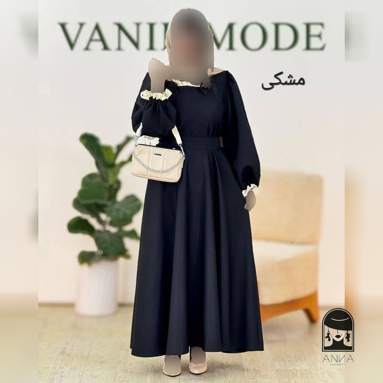 پوشاک زنانه مدل بنین جنس الیزه با فری سایز