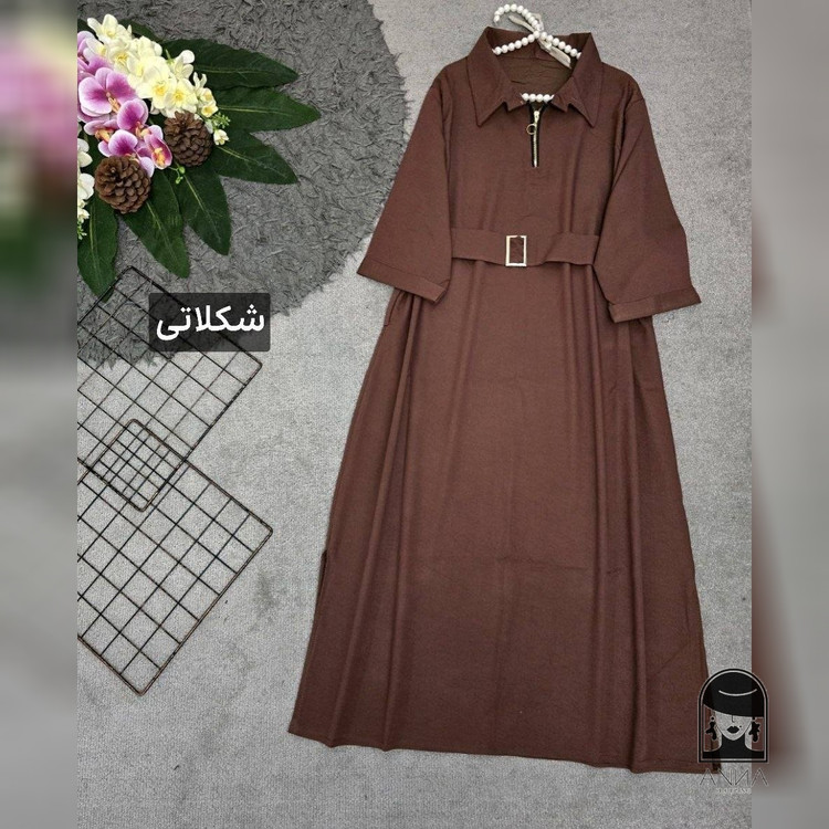 پوشاک زنانه مدل نازیلا جنس تنسل فری سایز