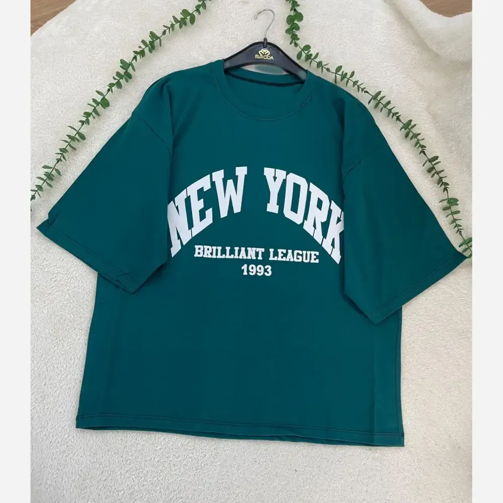 تیشرت باکسی NEW YORK 1993 سوپر پنبه فری سایز زنانه