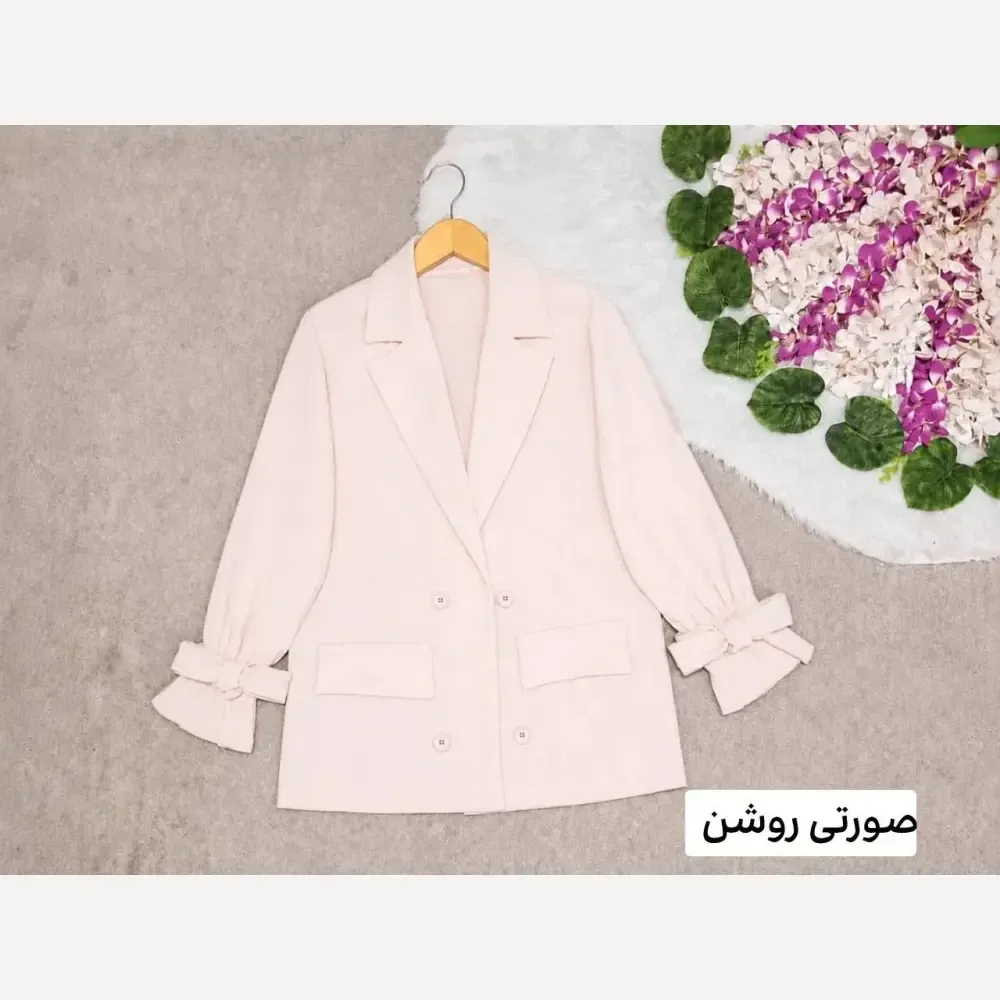 کت زنانه کیانا جنس اطلسی درجه یک فری سایز