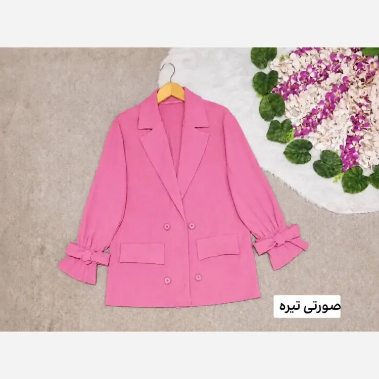 کت زنانه کیانا جنس اطلسی درجه یک فری سایز