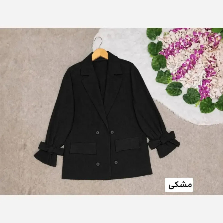 کت زنانه کیانا جنس اطلسی درجه یک فری سایز