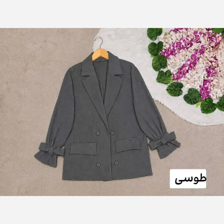 کت زنانه کیانا جنس اطلسی درجه یک فری سایز