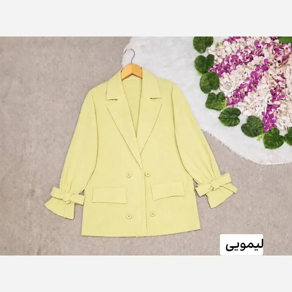 کت زنانه کیانا جنس اطلسی درجه یک فری سایز