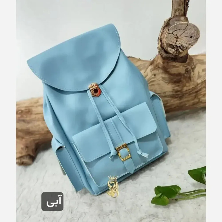 کوله پشتی اسپرت چرمی مدل قفل ابعاد 37*28 رنگ بندی متنوع