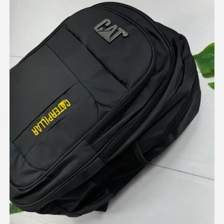 کوله پشتی دبیرستانی برزنتی درجه یک با جای لپ تاپ و دو جیب قمقمه در رنگبندی FILA و CAT
