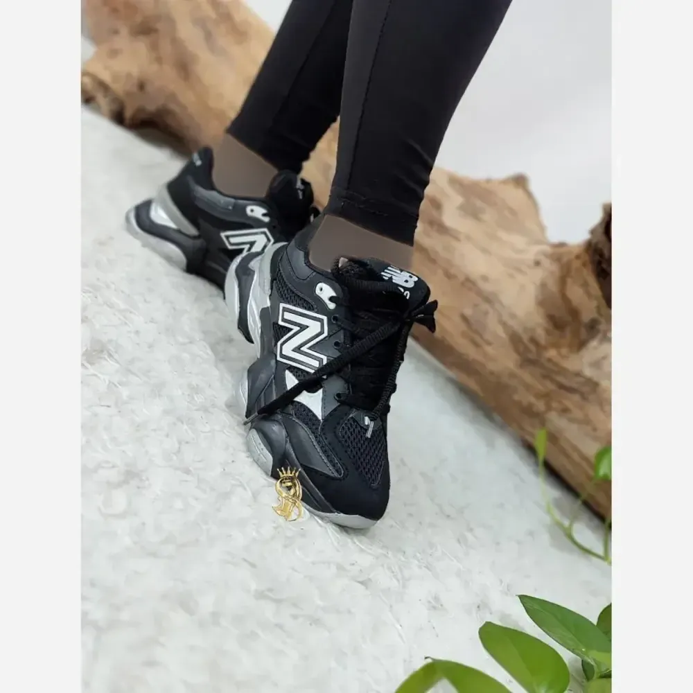 کتونی طبی لژدار ست زن و مرد مدل نیوبالانس 9060 رویه راشل و سوئیت