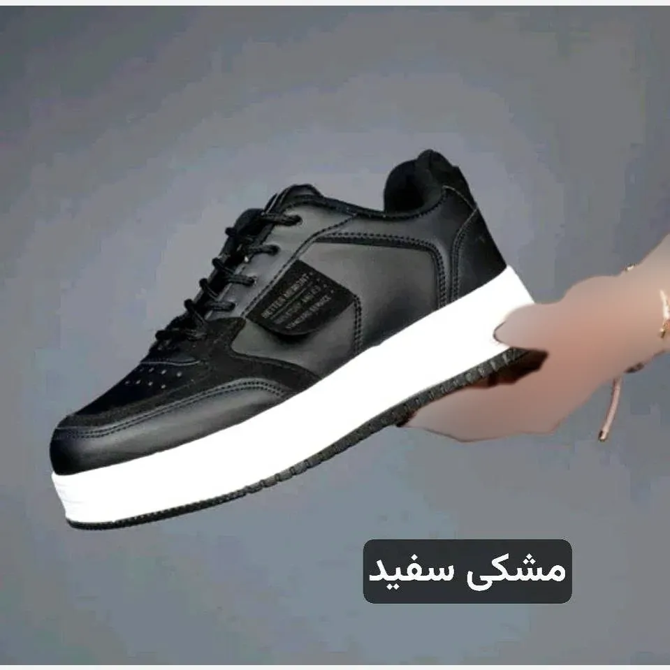 کتونی ونس طبی مدل پاندا چرم صنعتی درجه یک زیره pu