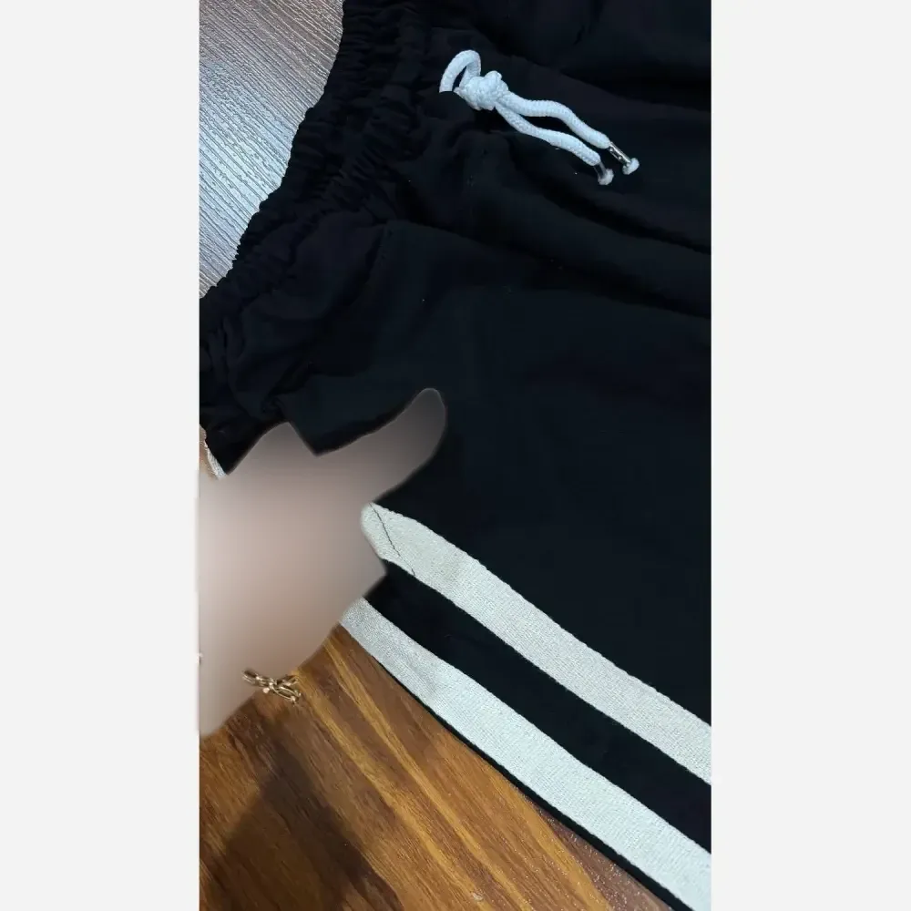 ست مردانه نوار کنفی مشکی جنس پنبه گلکسی گرم بالا سایز 2XL تا 4XL