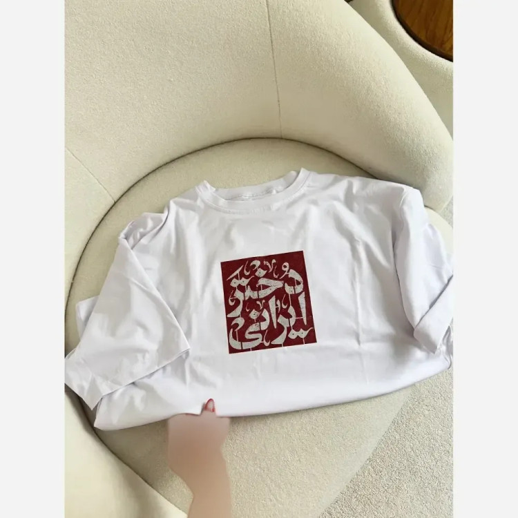 تیشرت دخترانه ایرانی سوپر پنبه درجه یک فری سایز تنخور عالی شیک