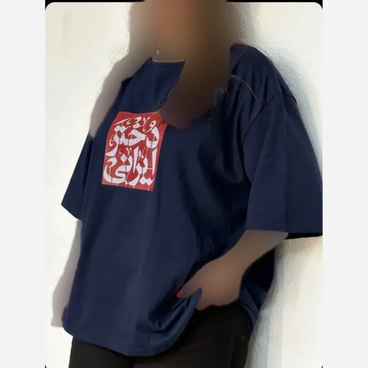 تیشرت دخترانه ایرانی سوپر پنبه درجه یک فری سایز تنخور عالی شیک