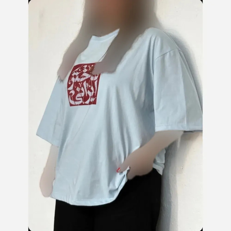تیشرت دخترانه ایرانی سوپر پنبه درجه یک فری سایز تنخور عالی شیک