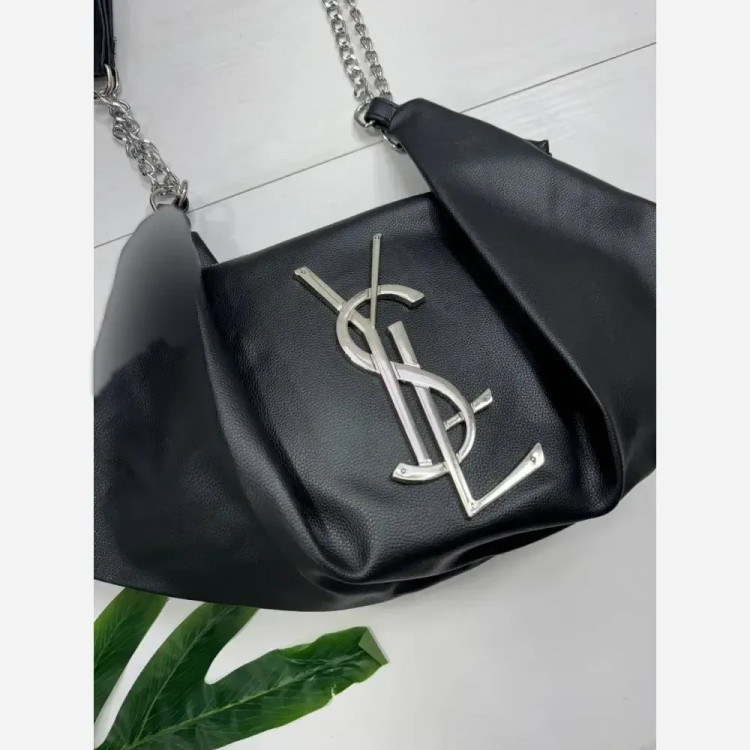 کیف چرم یاشیل زنانه طلایی نقره ای سایز آزاد 50*25 سانت