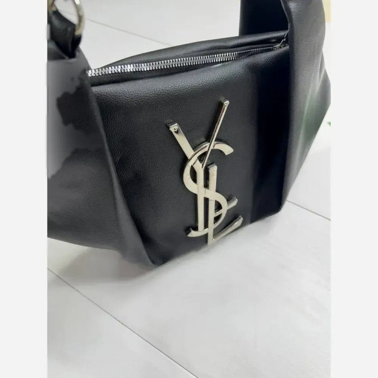 کیف چرم یاشیل زنانه طلایی نقره ای سایز آزاد 50*25 سانت
